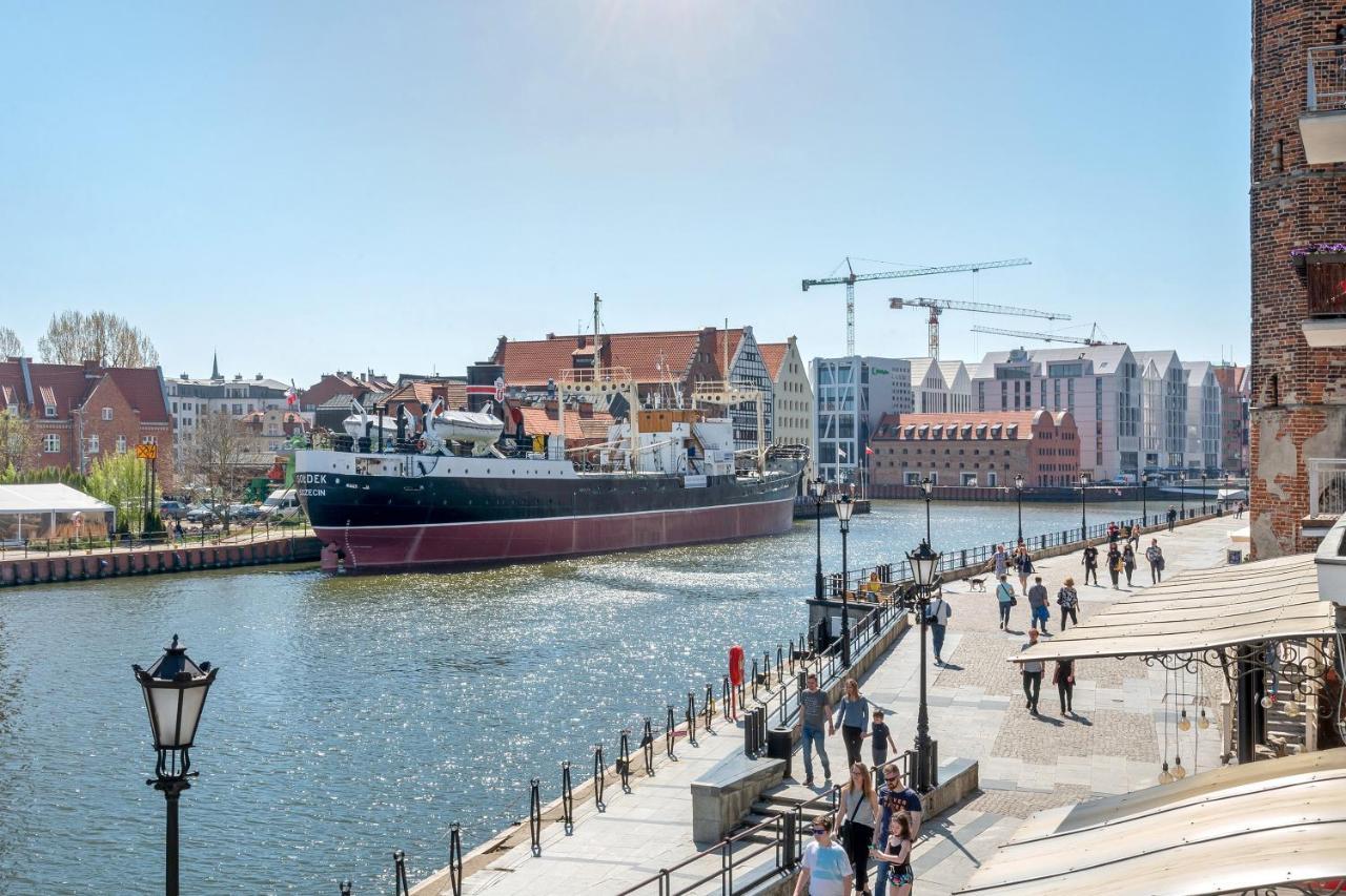 Symfonia Amazing River View Apartment By Downtown Apartments Gdansk Exterior foto