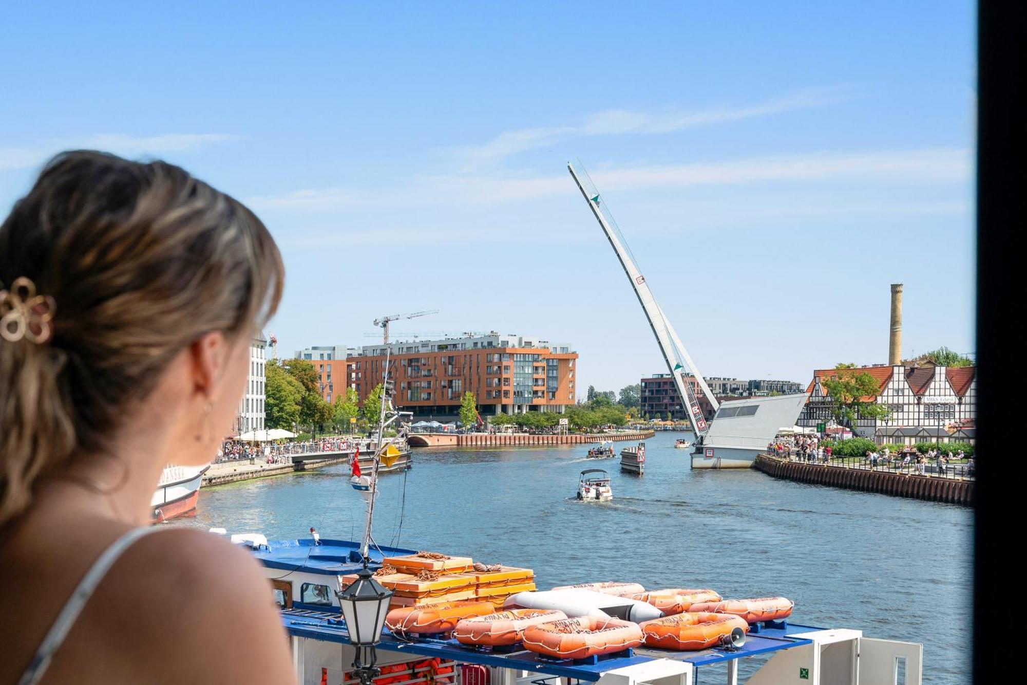 Symfonia Amazing River View Apartment By Downtown Apartments Gdansk Exterior foto
